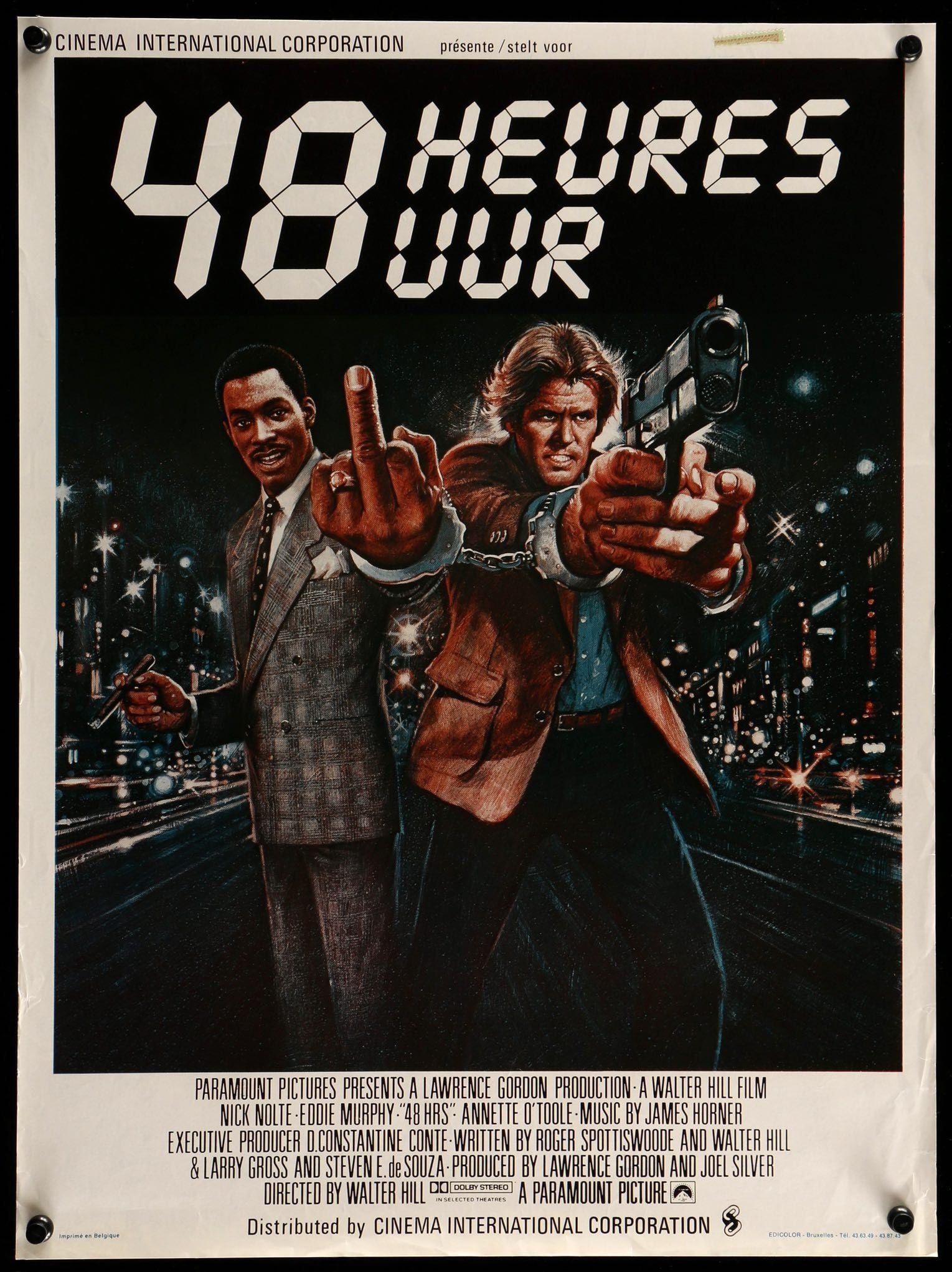 48 Hrs. (1982) original movie poster for sale at Originalfilmart