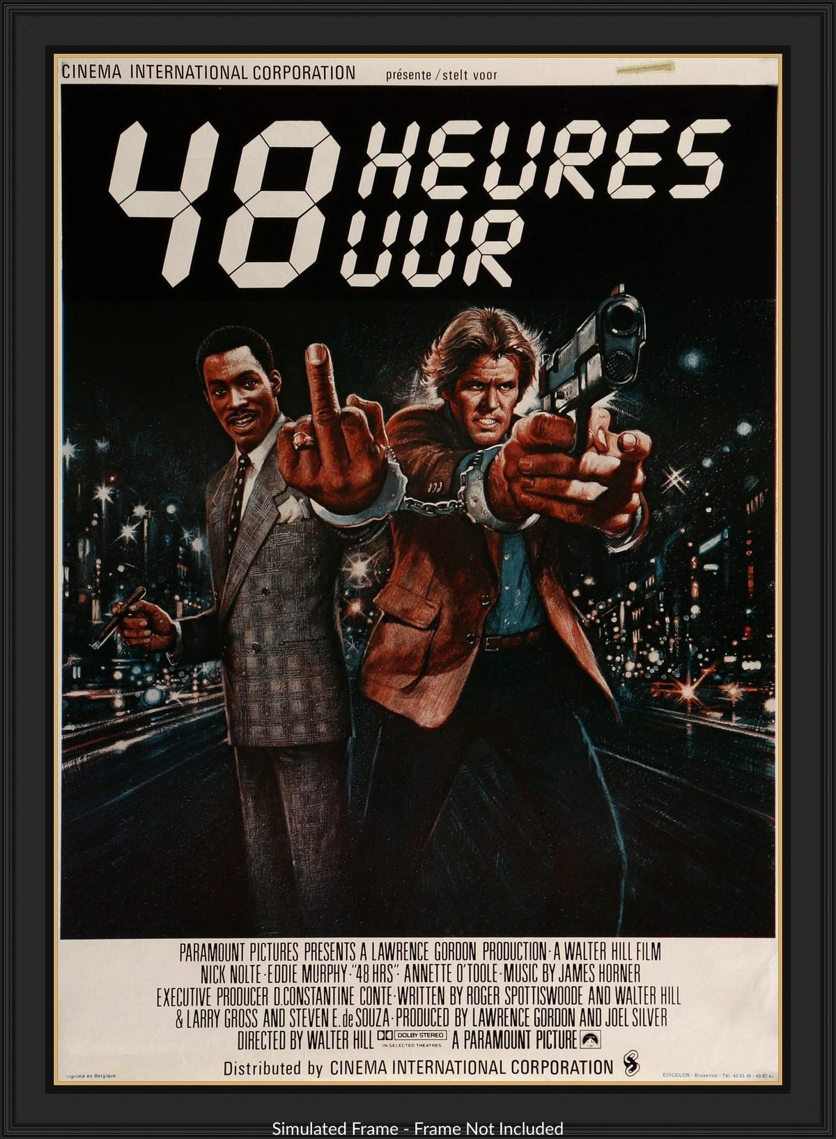 48 Hrs. (1982) original movie poster for sale at Originalfilmart