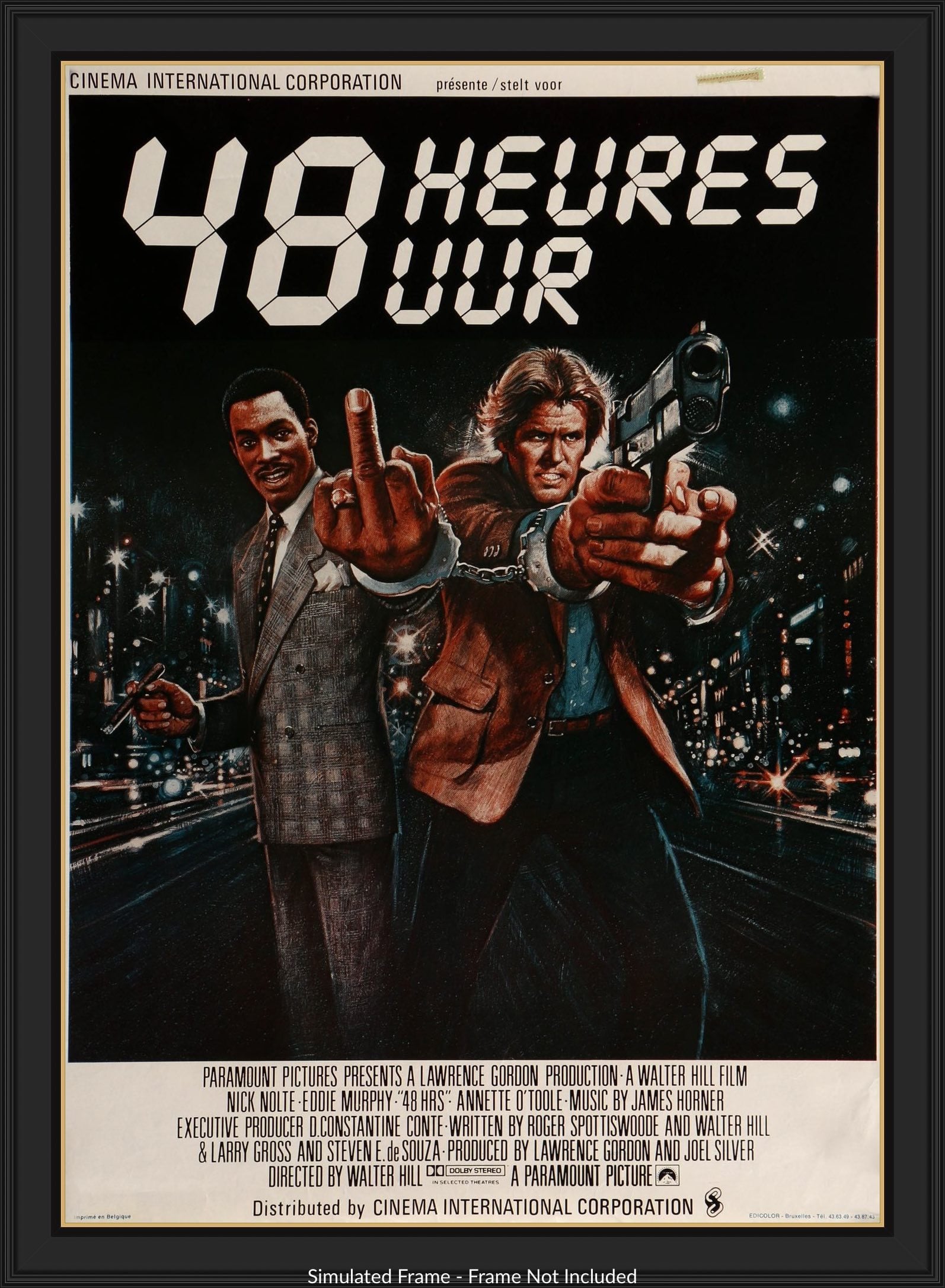 48 Hrs. (1982) original movie poster for sale at Originalfilmart