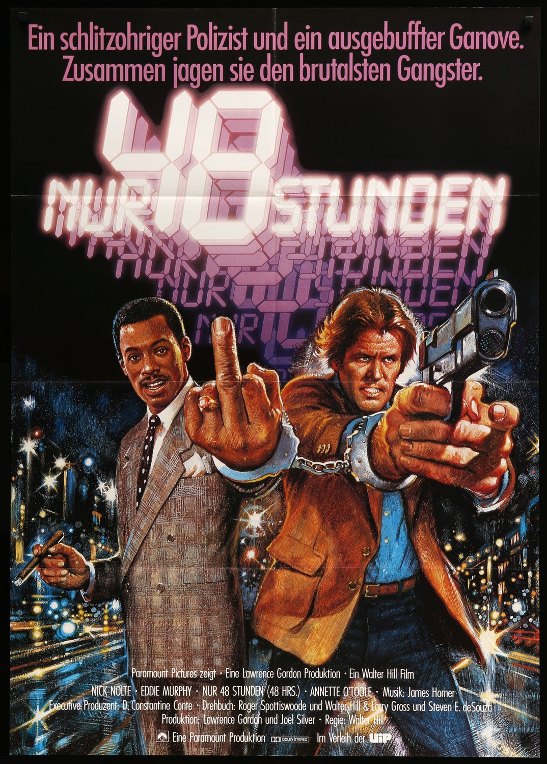 48 Hrs. (1982) original movie poster for sale at Originalfilmart