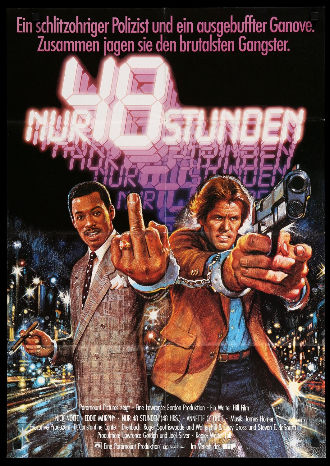 48 Hrs. (1982) original movie poster for sale at Originalfilmart