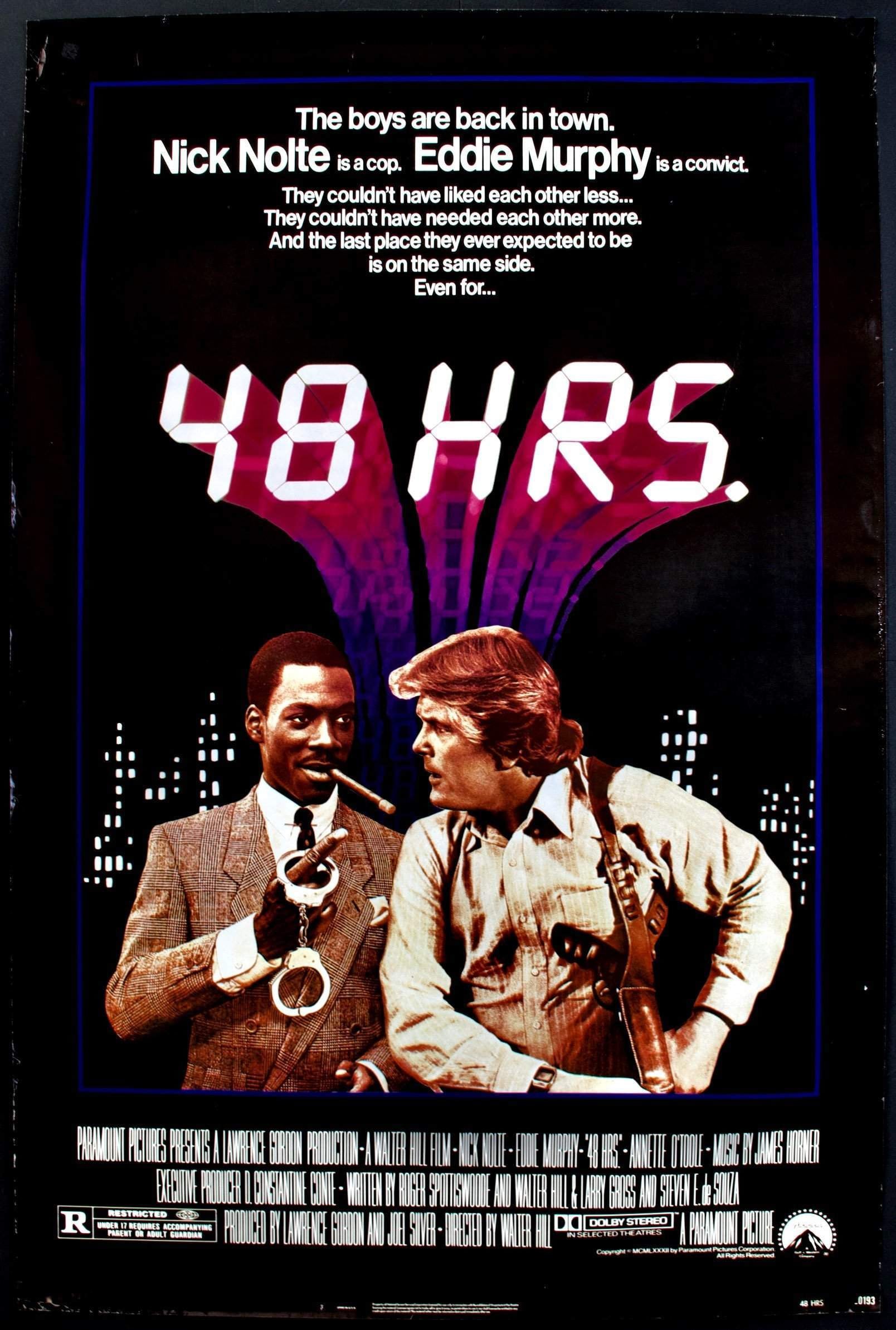 48 Hrs. (1982) original movie poster for sale at Originalfilmart