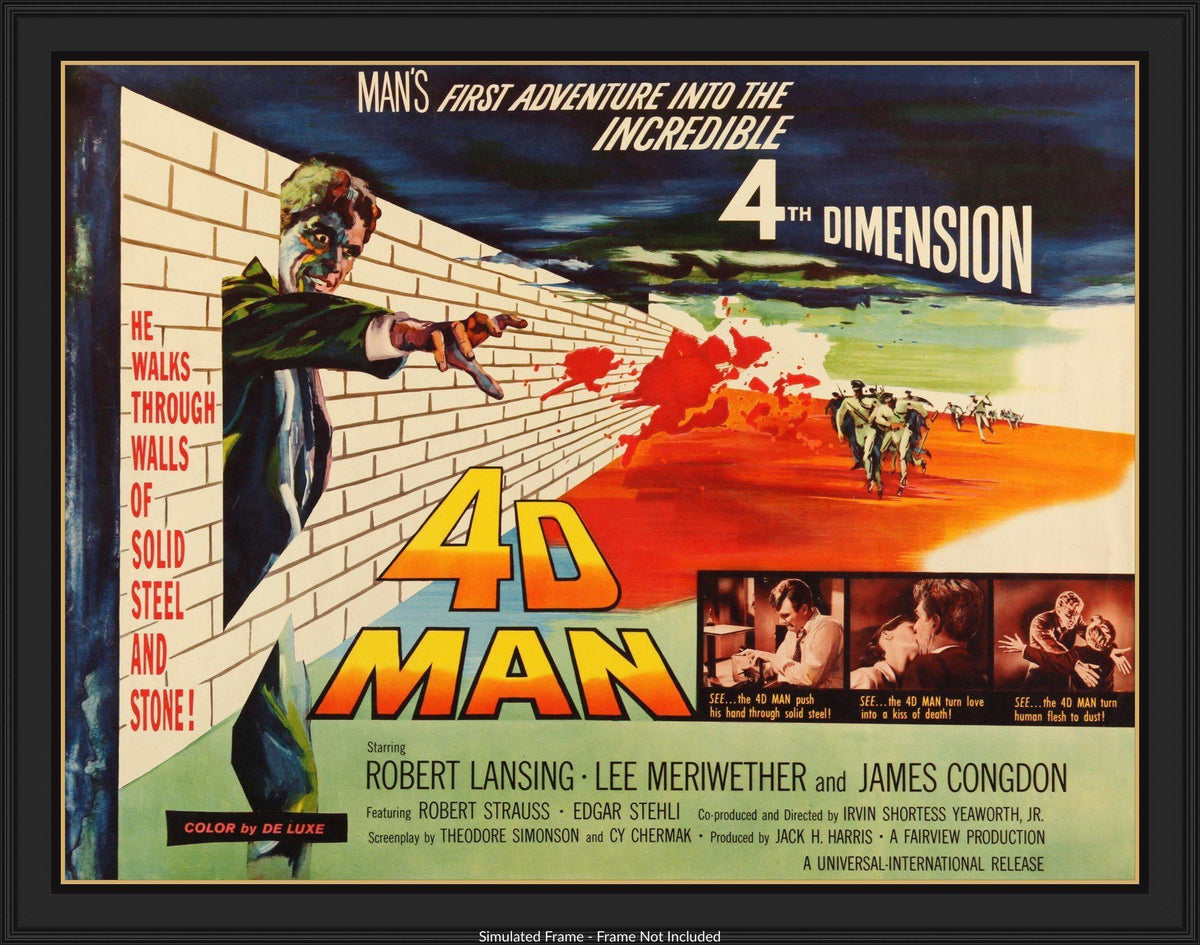 4D Man (1959) original movie poster for sale at Originalfilmart