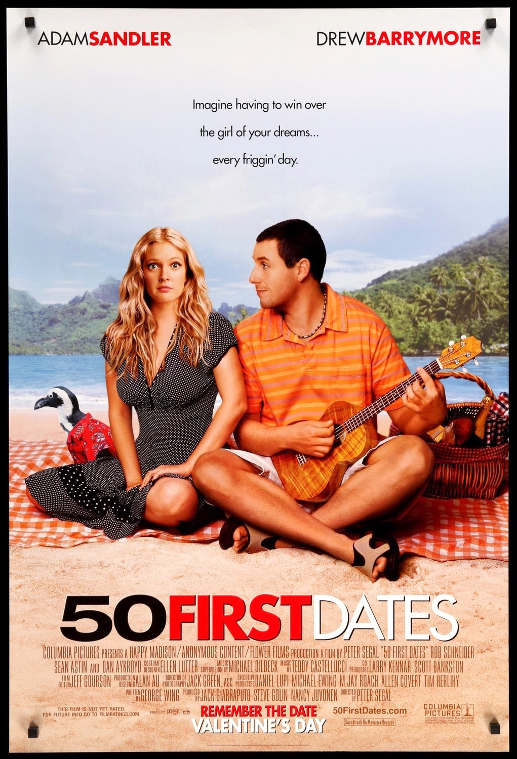 50 First Dates (2004) original movie poster for sale at Originalfilmart