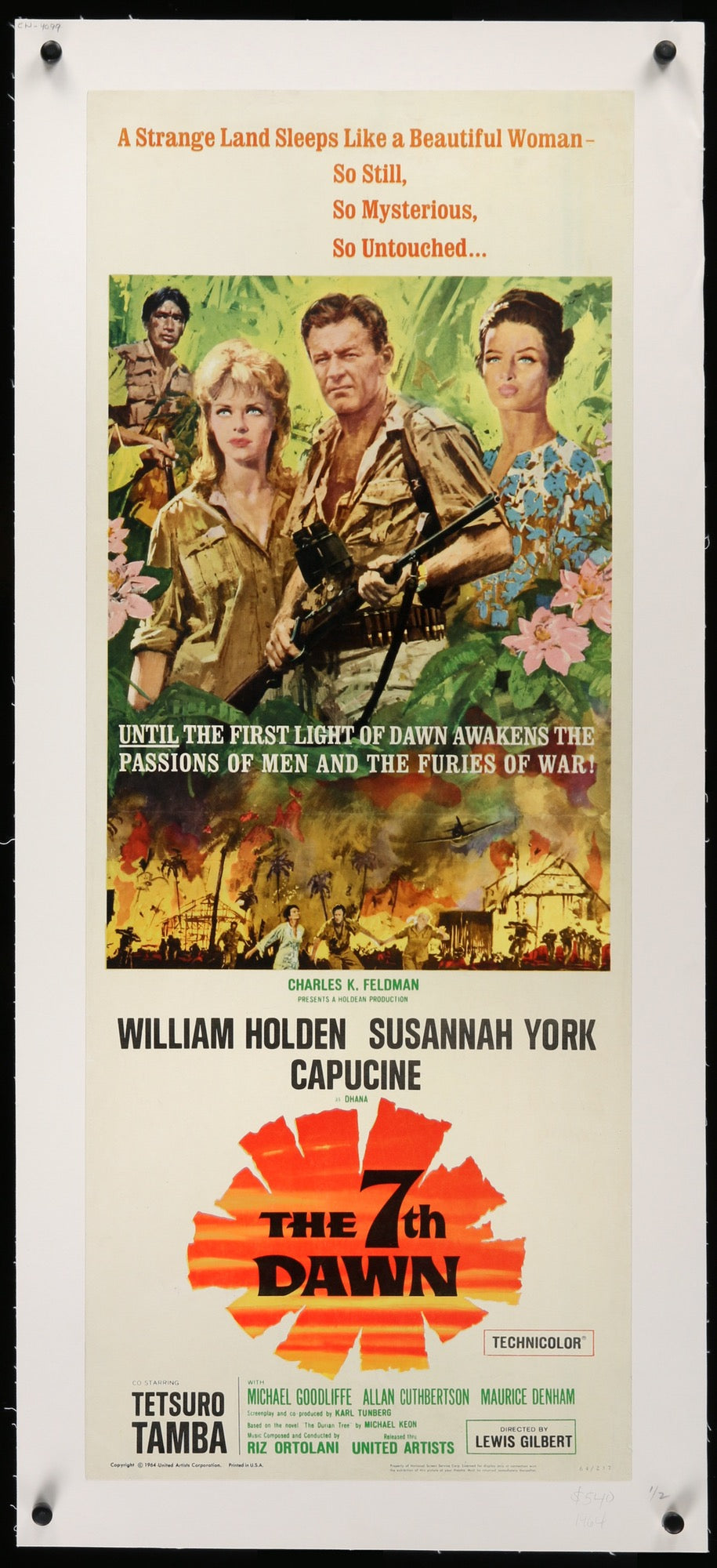 7th Dawn (1964) original movie poster for sale at Originalfilmart