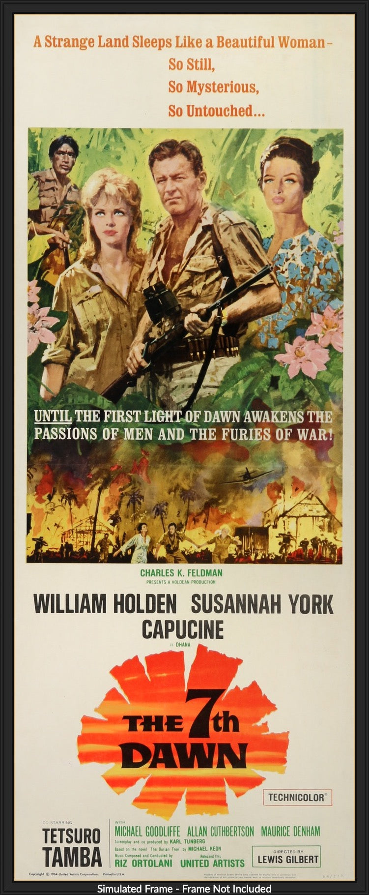 7th Dawn (1964) original movie poster for sale at Originalfilmart