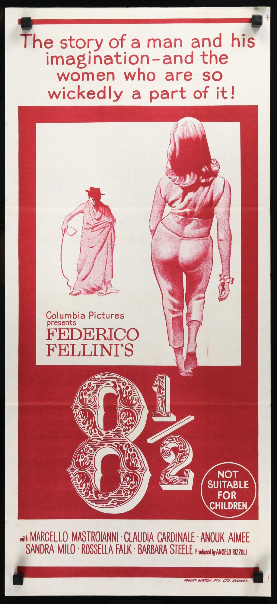 8 1/2 (1963) original movie poster for sale at Originalfilmart