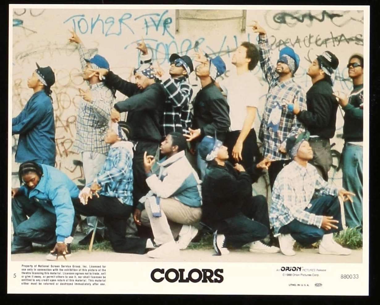 Colors (1988) Movie Still Photos - Set of 8 original movie poster for sale at Originalfilmart