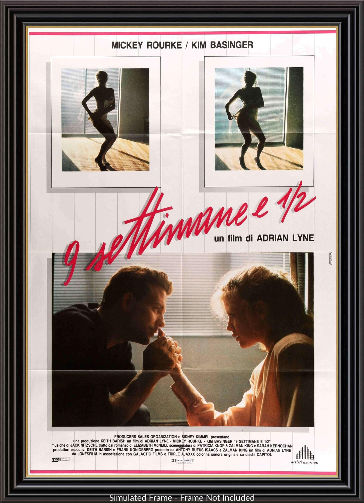 9 1/2 Weeks (1986) original movie poster for sale at Originalfilmart
