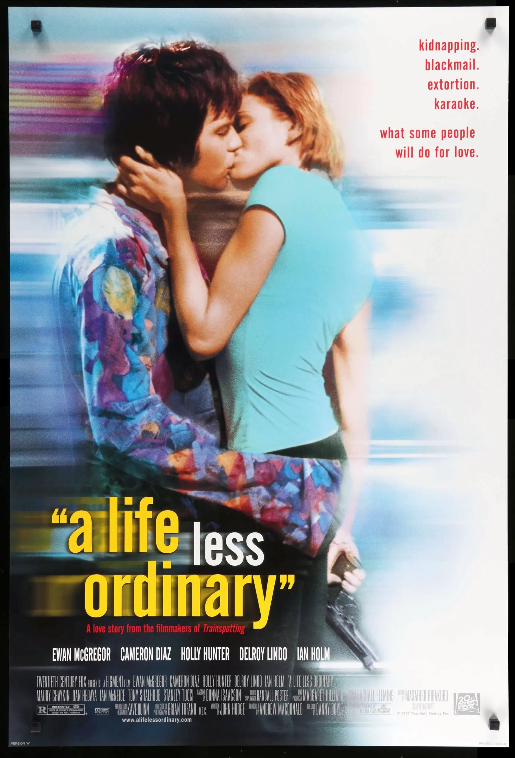 Life Less Ordinary (1997) original movie poster for sale at Originalfilmart