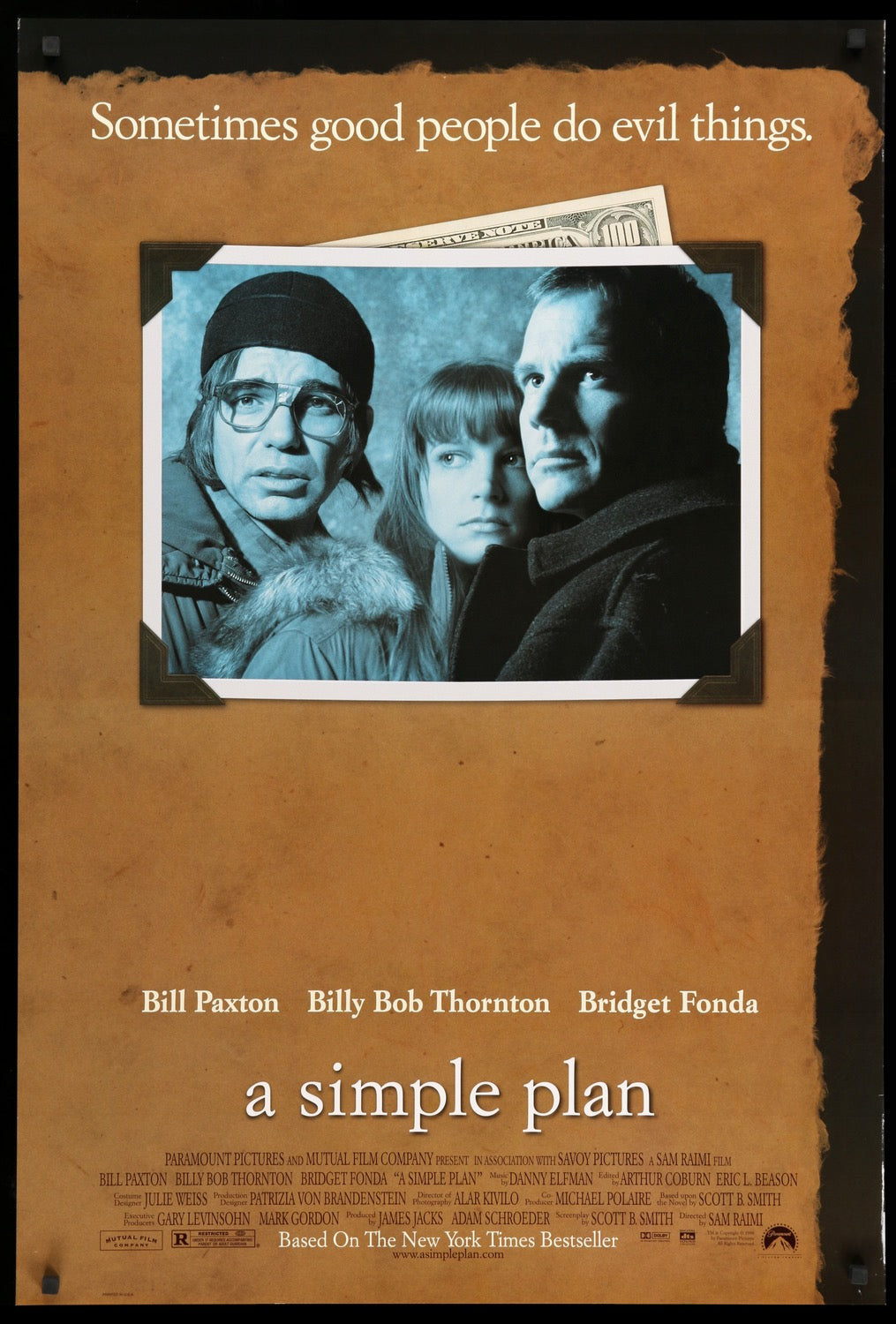 Simple Plan (1998) original movie poster for sale at Originalfilmart