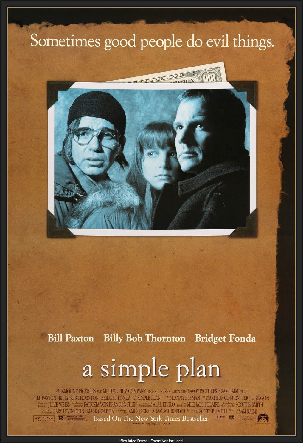 Simple Plan (1998) original movie poster for sale at Originalfilmart