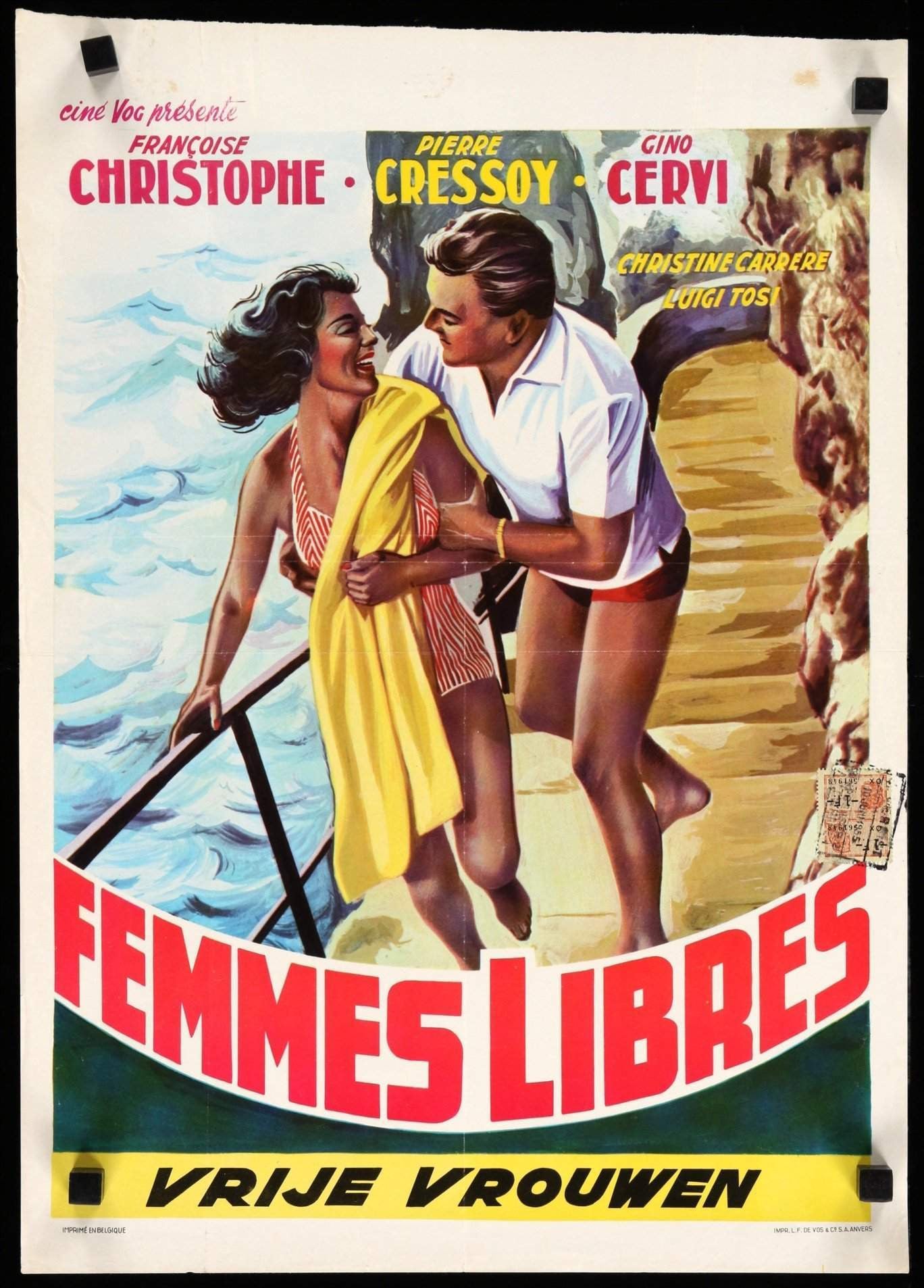 Free Woman (1954) original movie poster for sale at Originalfilmart