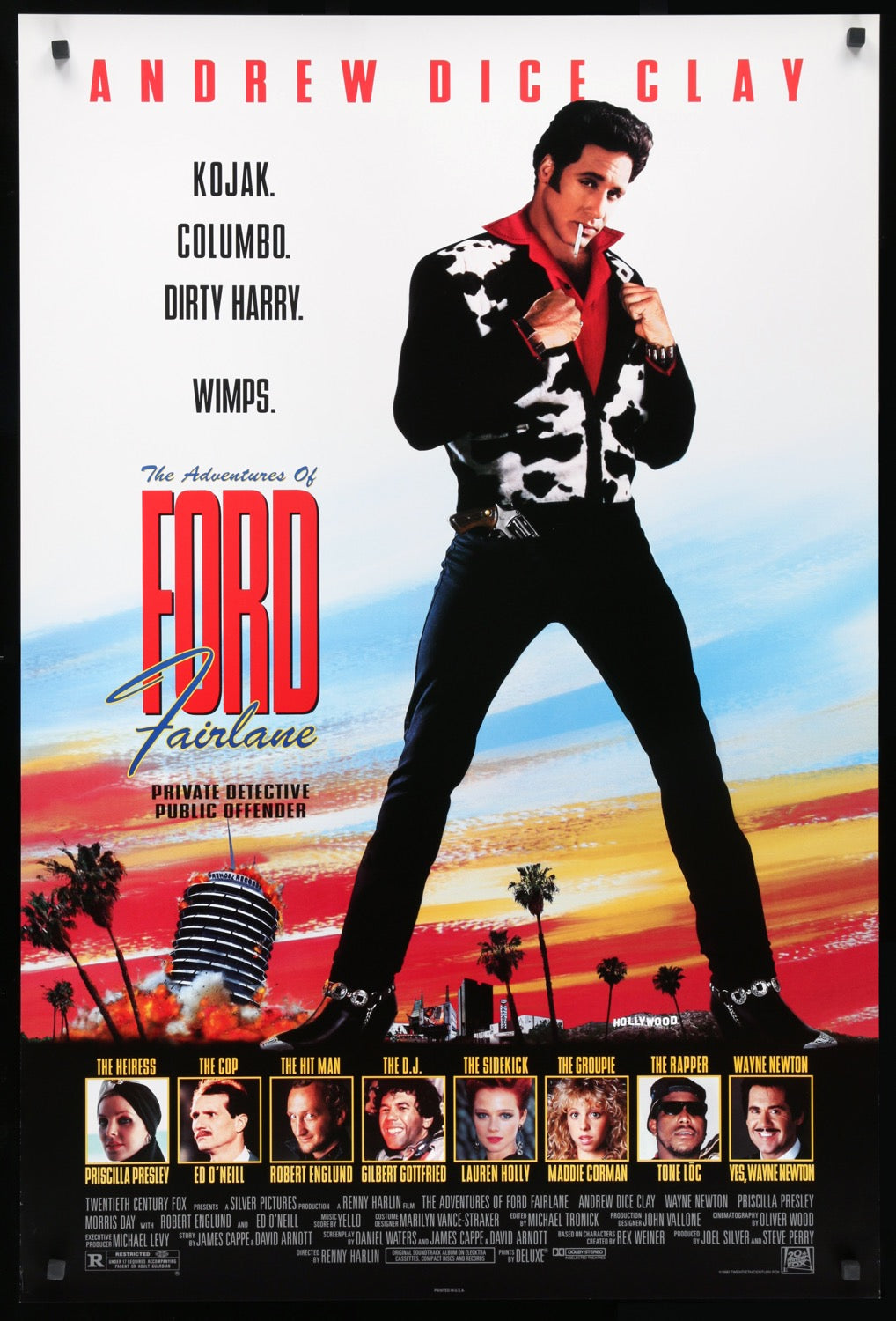 Adventures of Ford Fairlane (1990) original movie poster for sale at Originalfilmart