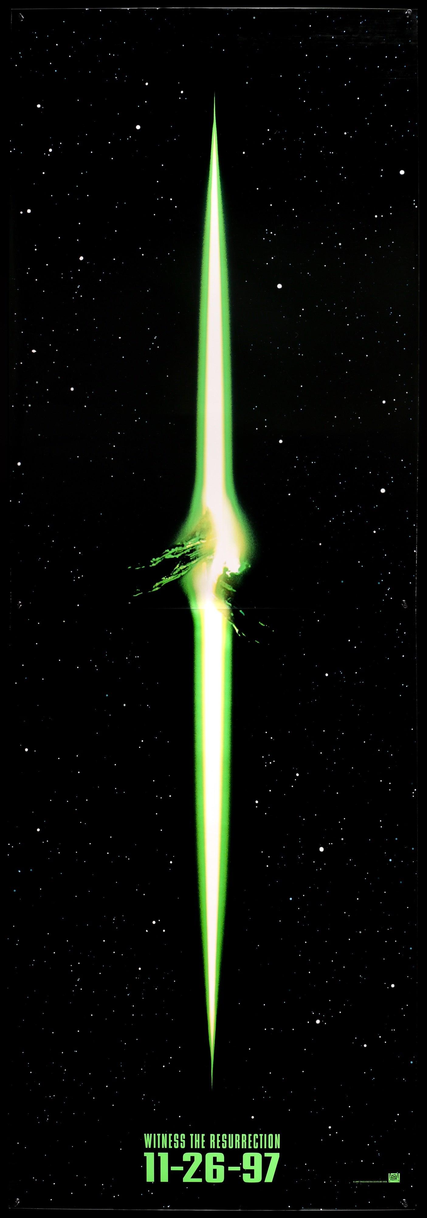 Alien: Resurrection (1997) original movie poster for sale at Originalfilmart