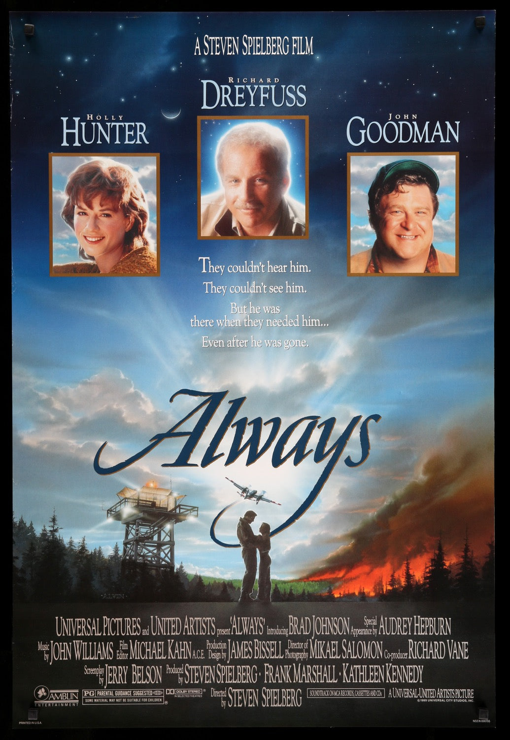 Always (1989) original movie poster for sale at Originalfilmart