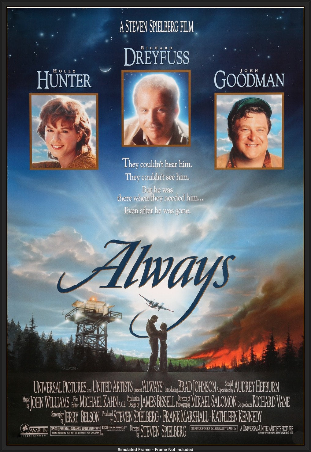 Always (1989) original movie poster for sale at Originalfilmart