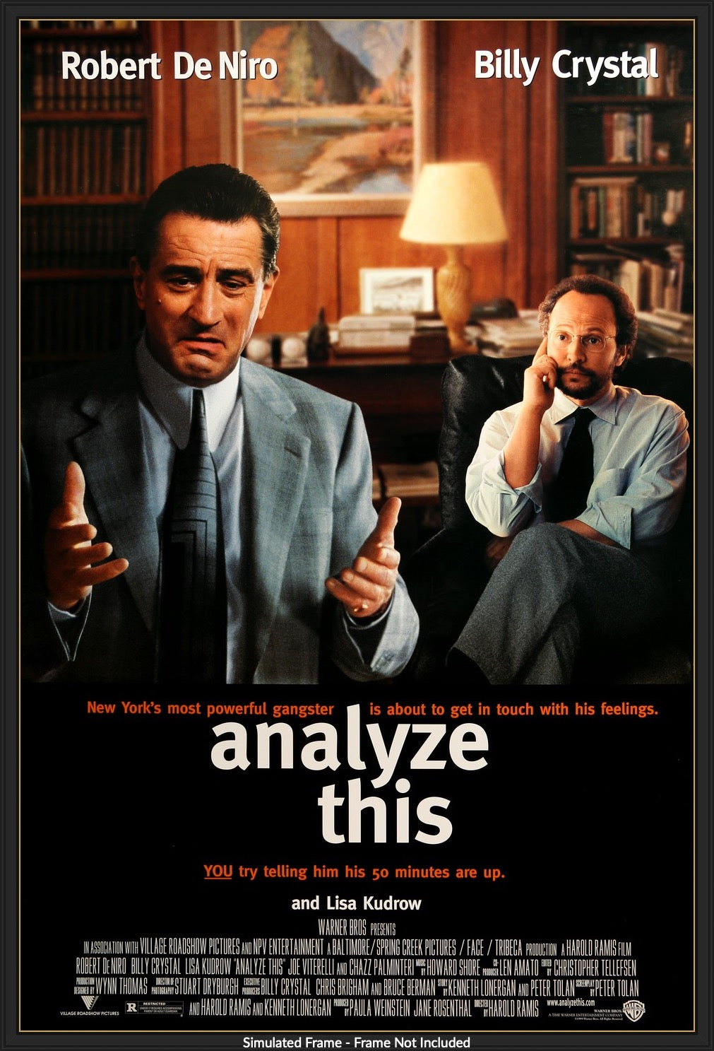 Analyze This (1999) original movie poster for sale at Originalfilmart