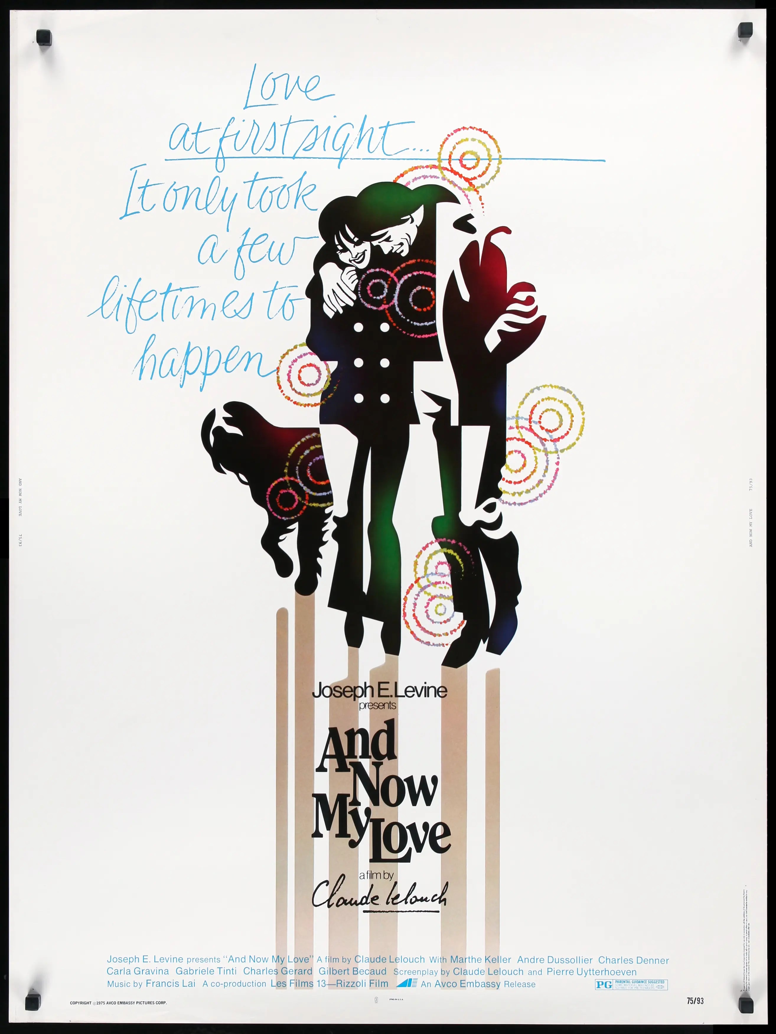 And Now My Love (1974) original movie poster for sale at Originalfilmart