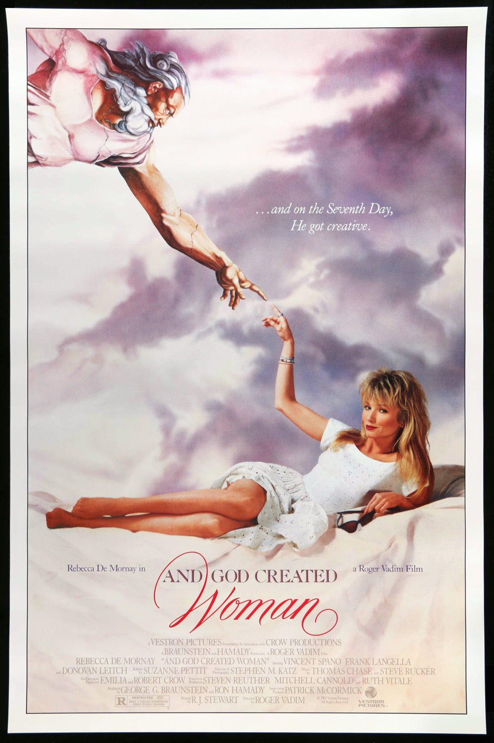 And God Created Woman (1987) original movie poster for sale at Originalfilmart