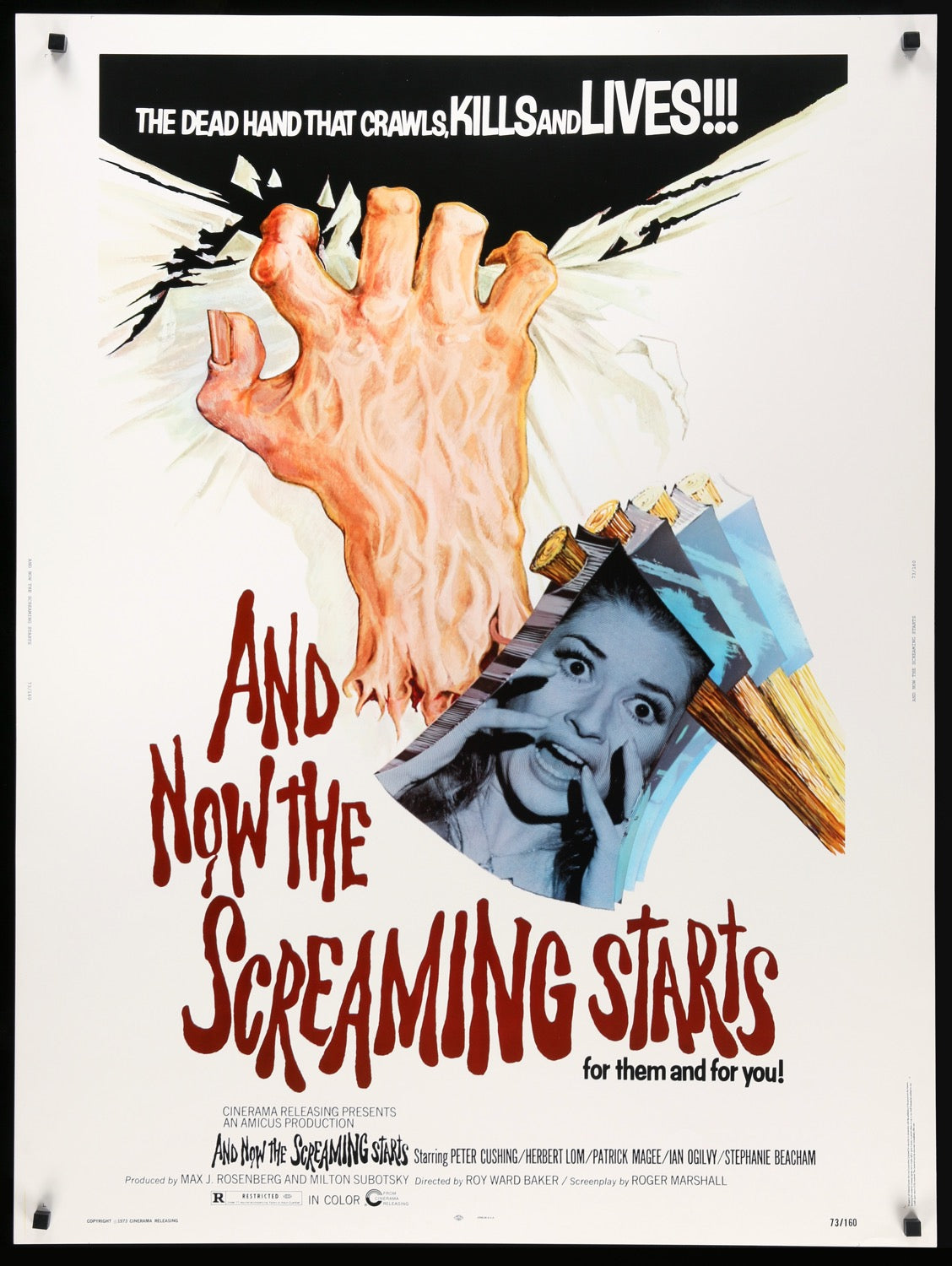 And Now the Screaming Starts (1973) original movie poster for sale at Originalfilmart