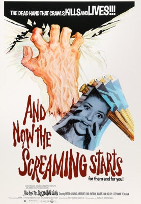 And Now the Screaming Starts (1973) original movie poster for sale at Originalfilmart
