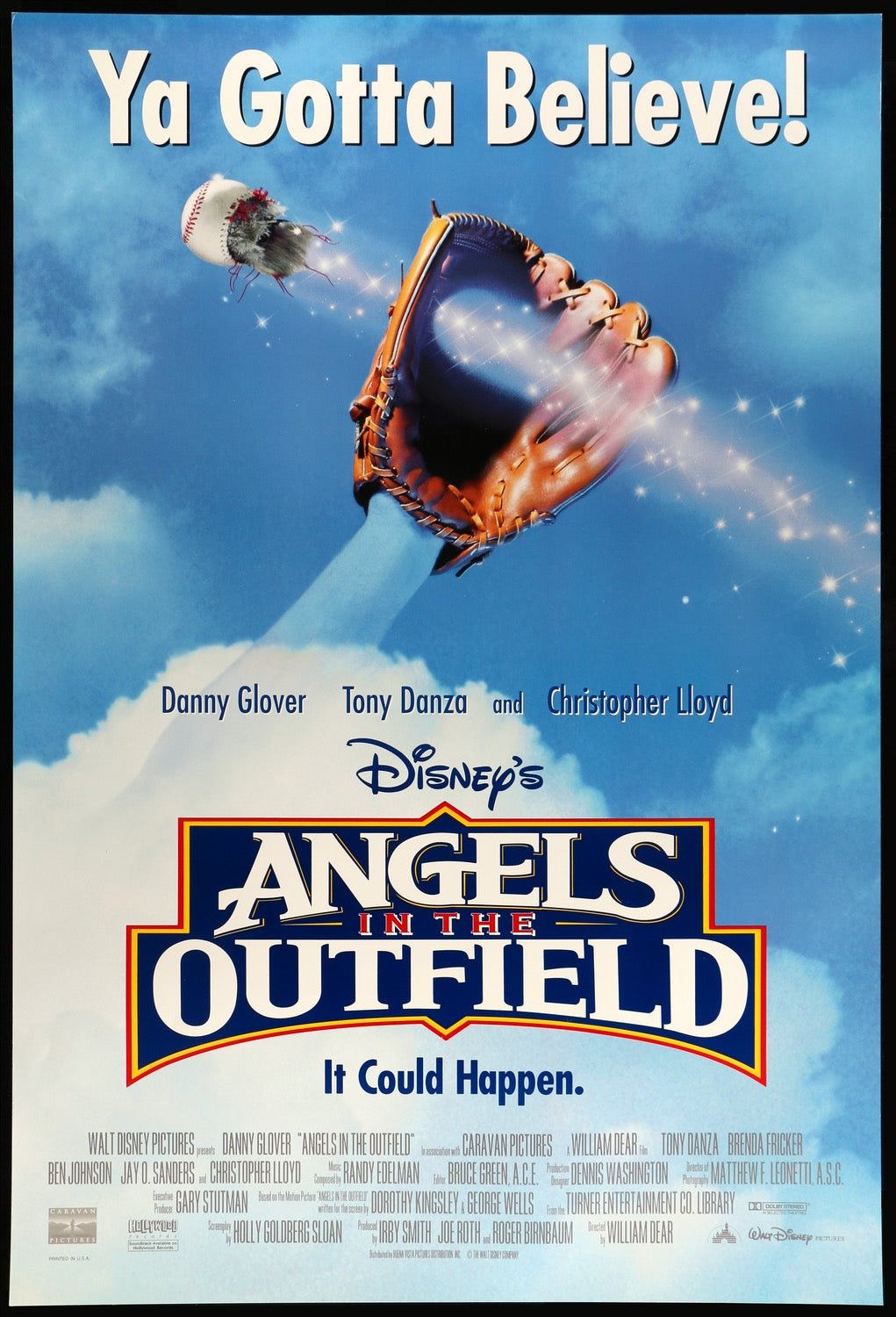 Angels in the Outfield (1994) original movie poster for sale at Originalfilmart