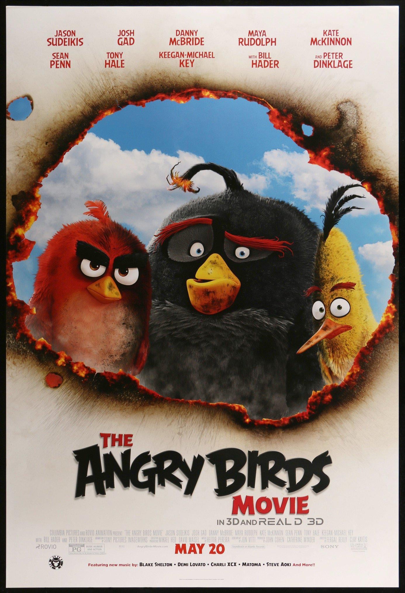Angry Birds Movie (2016) original movie poster for sale at Originalfilmart