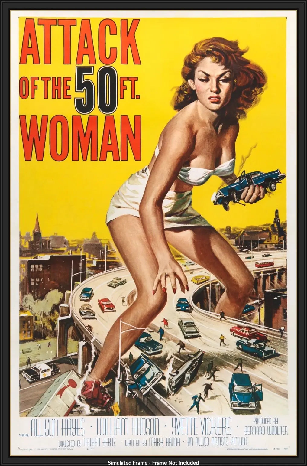 Attack of the 50 Foot Woman (1958) original movie poster for sale at Originalfilmart