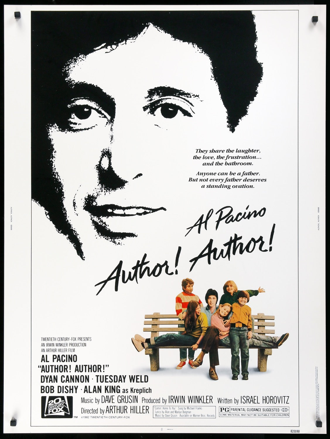 Author! Author! (1982) original movie poster for sale at Originalfilmart