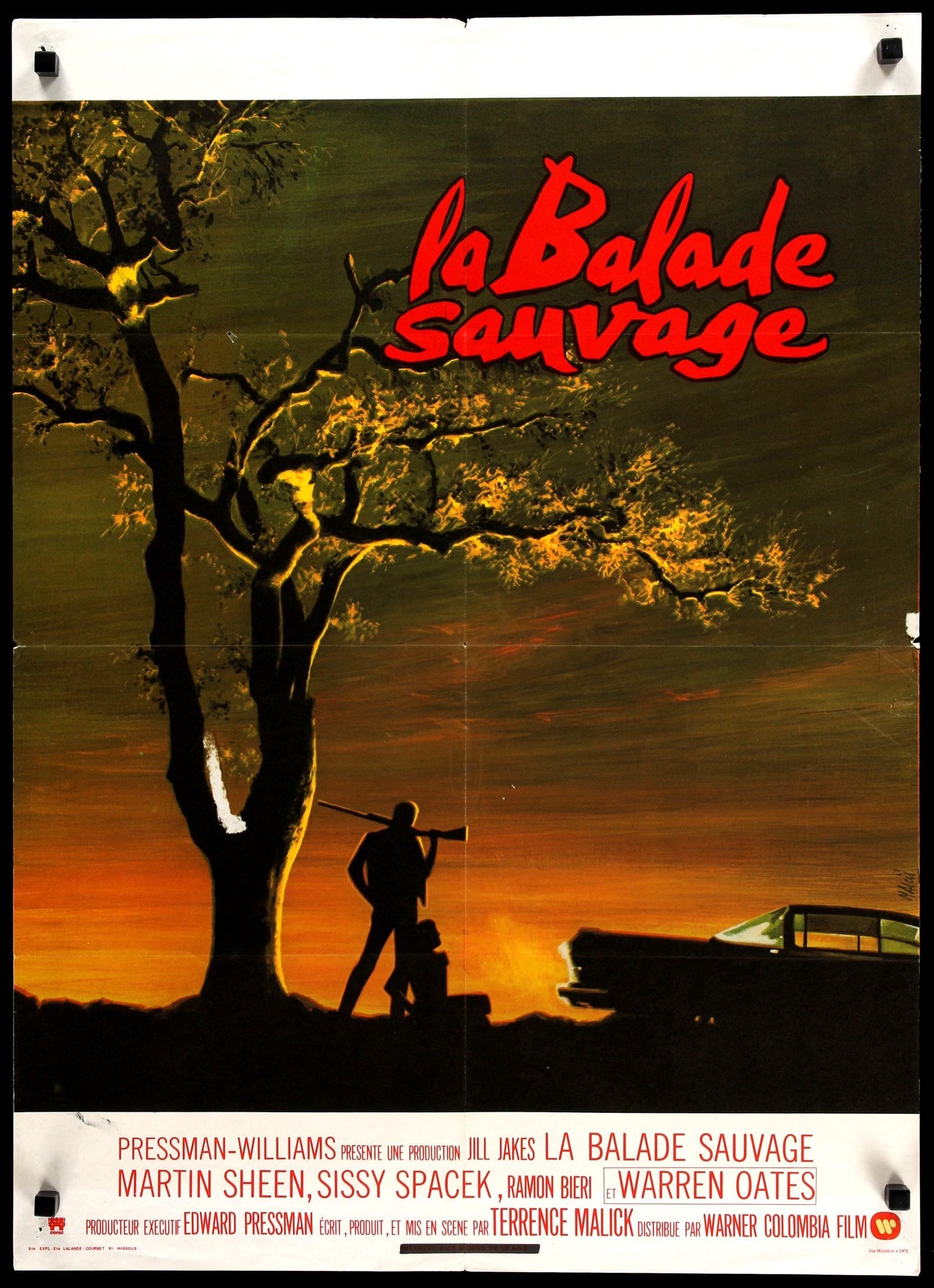 Badlands (1974) original movie poster for sale at Originalfilmart