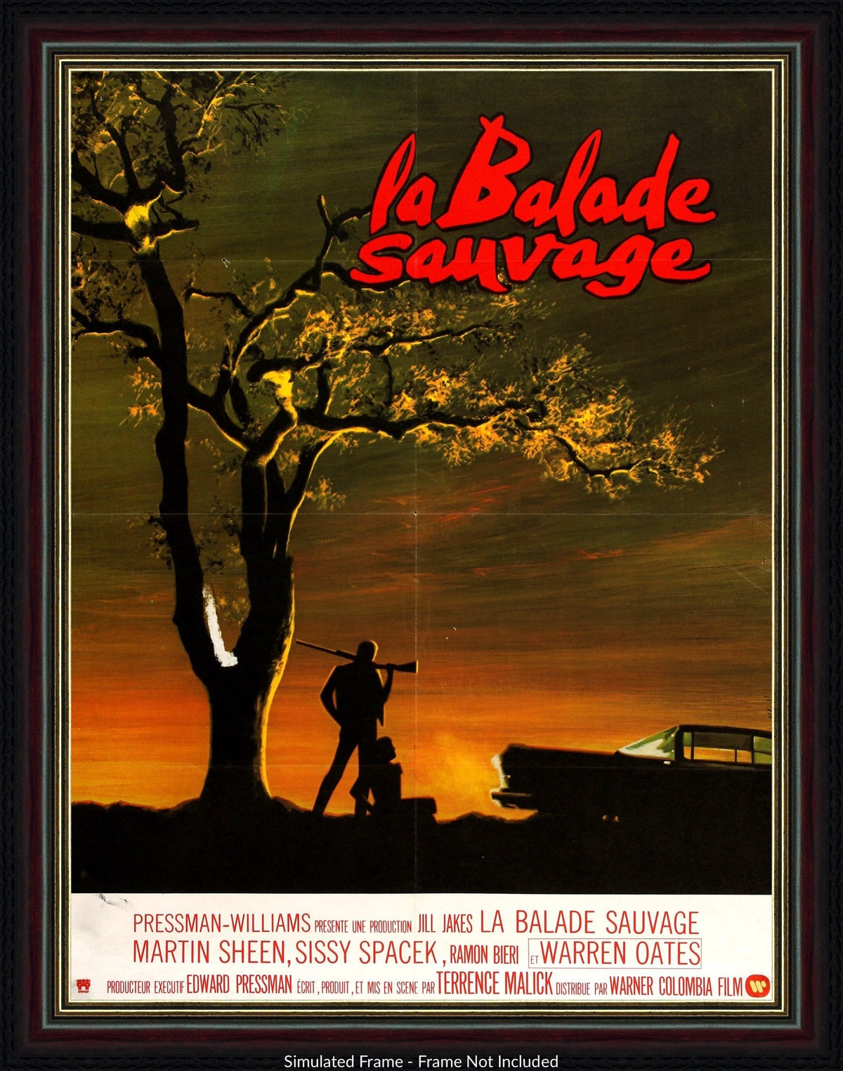 Badlands (1974) original movie poster for sale at Originalfilmart