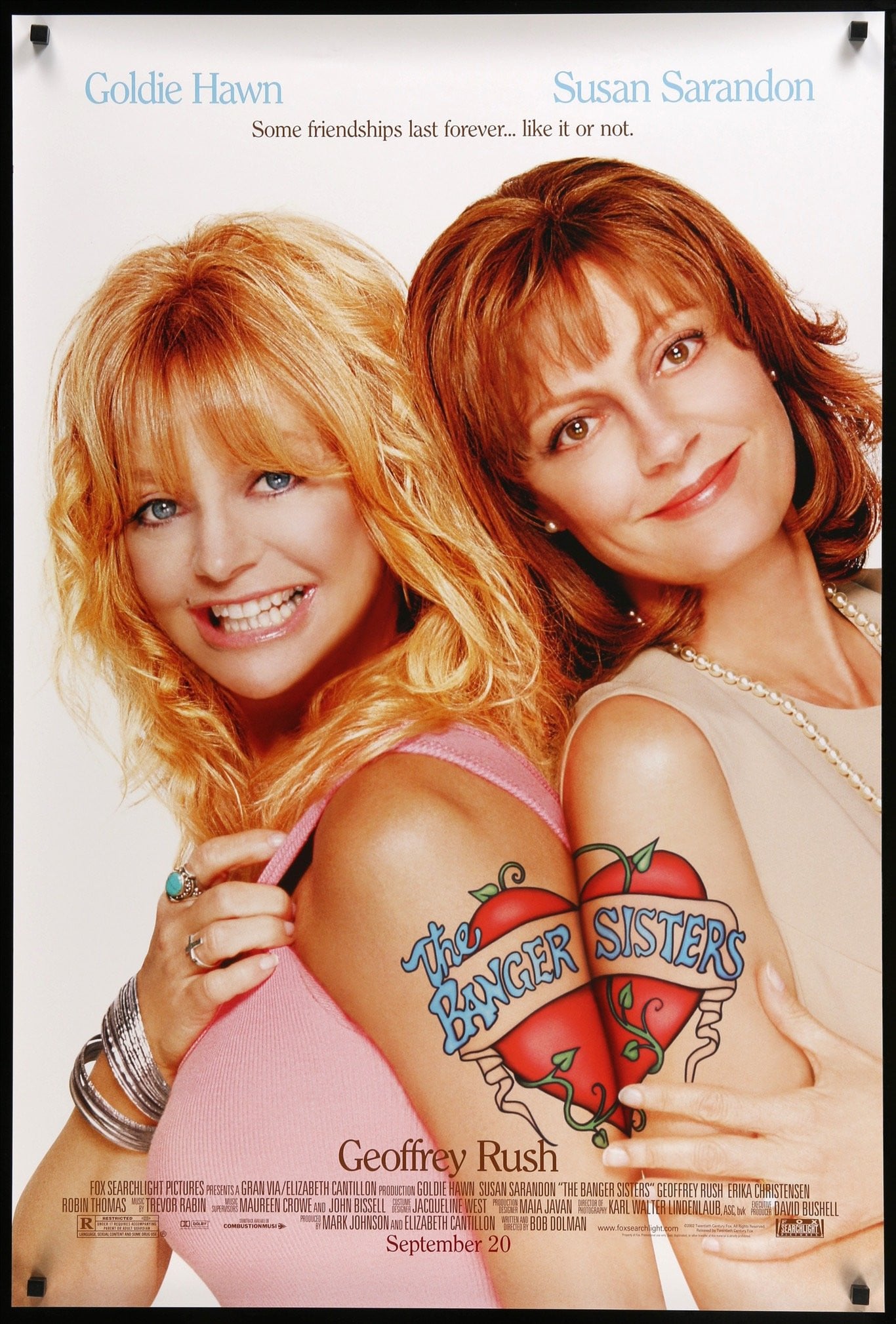 Banger Sisters (2002) original movie poster for sale at Originalfilmart