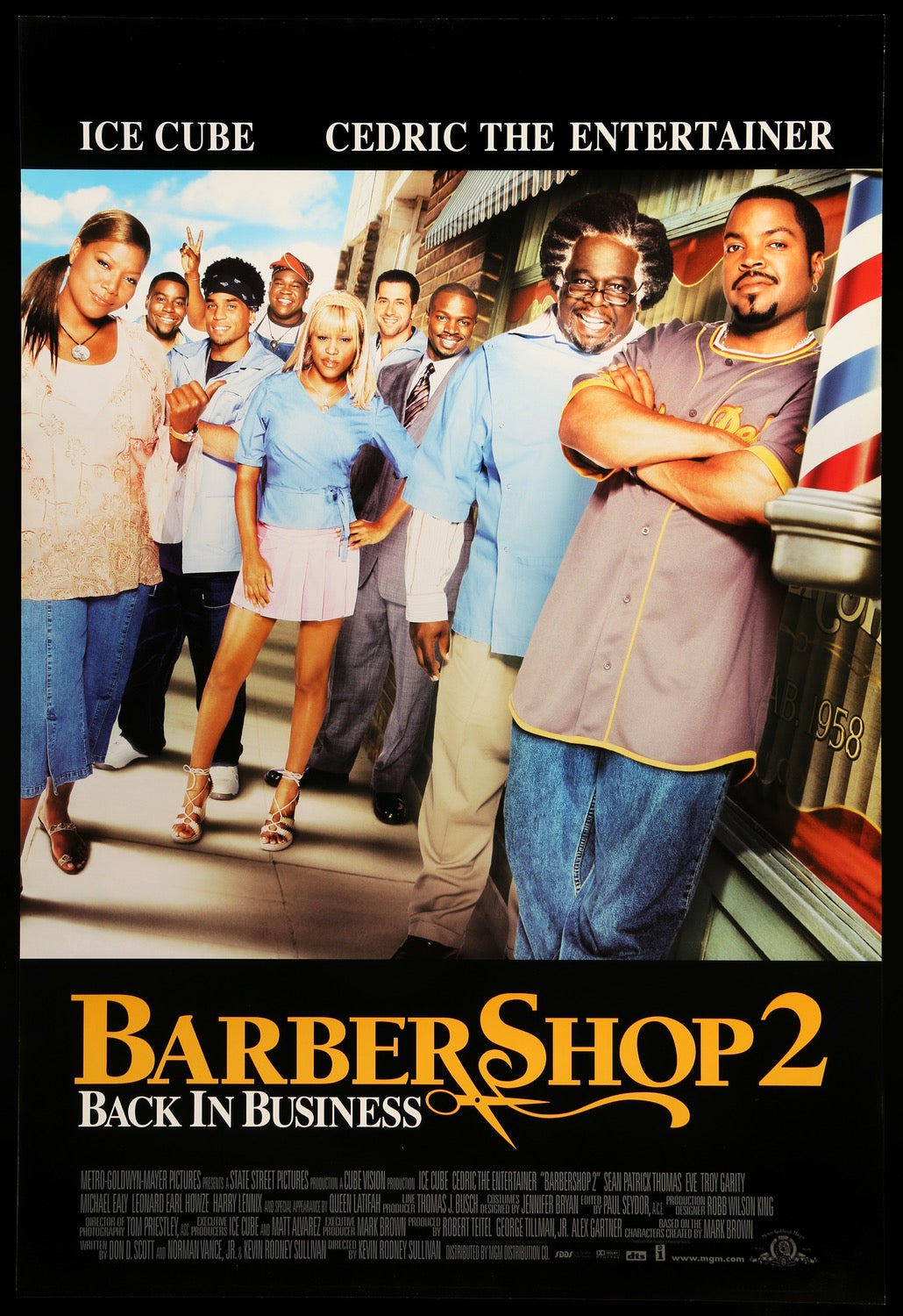 Barbershop 2: Back in Business (2004) original movie poster for sale at Originalfilmart