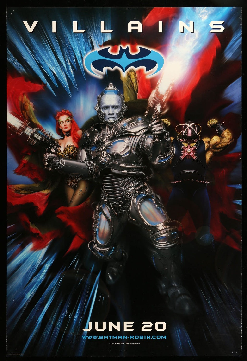 Batman and Robin (1997) original movie poster for sale at Originalfilmart