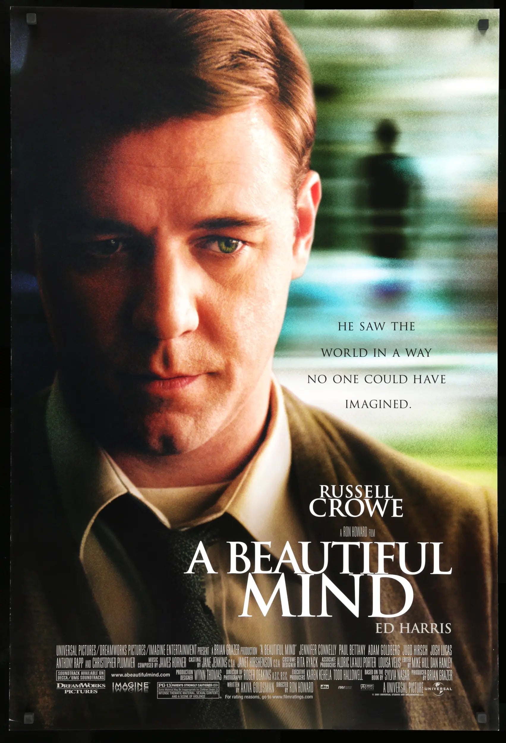 A Beautiful Mind (2001) original movie poster for sale at Originalfilmart