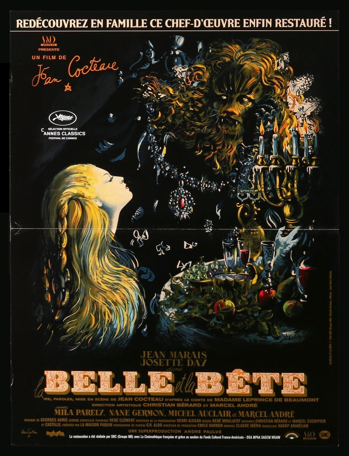 Beauty and the Beast (1946) original movie poster for sale at Originalfilmart