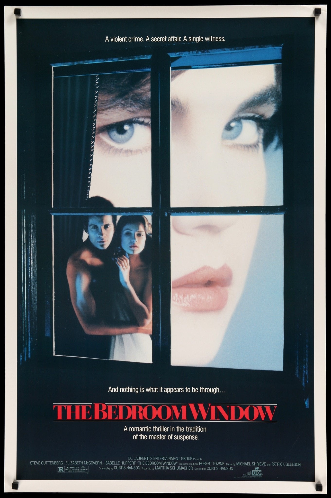 Bedroom Window (1987) original movie poster for sale at Originalfilmart
