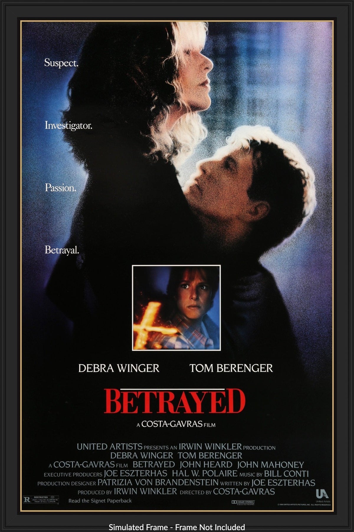 Betrayed (1988) original movie poster for sale at Originalfilmart