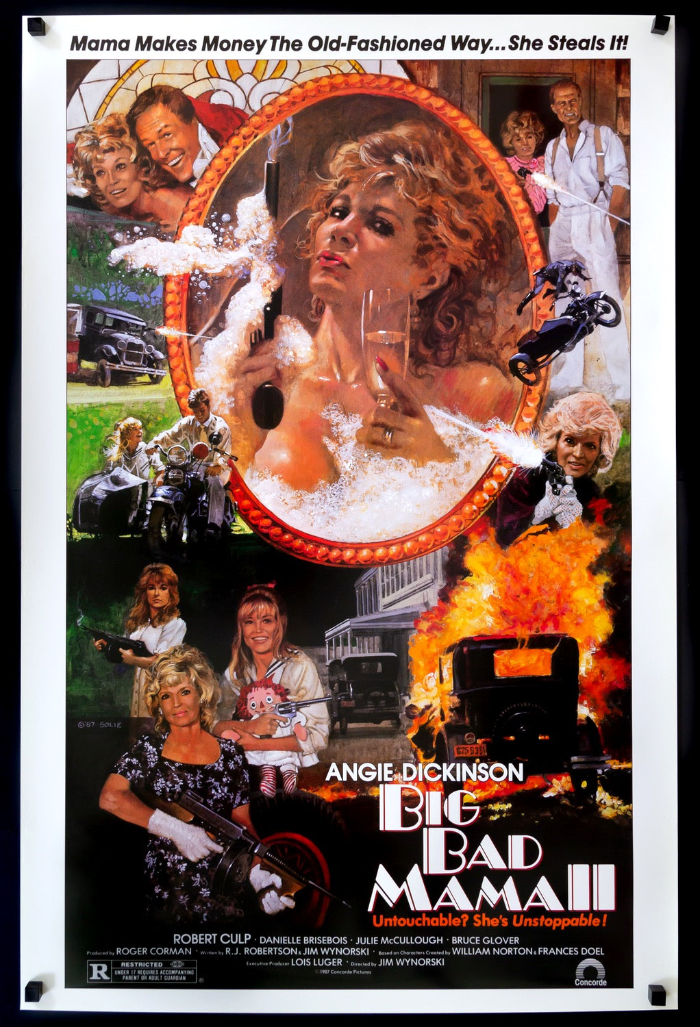 Big Bad Mama 2 (1987) original movie poster for sale at Originalfilmart