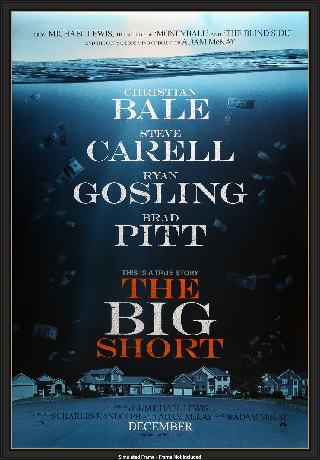 Big Short (2015) original movie poster for sale at Originalfilmart