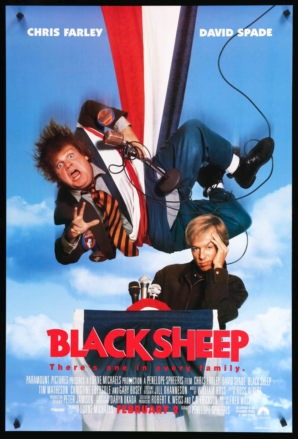 Black Sheep (1995) original movie poster for sale at Originalfilmart