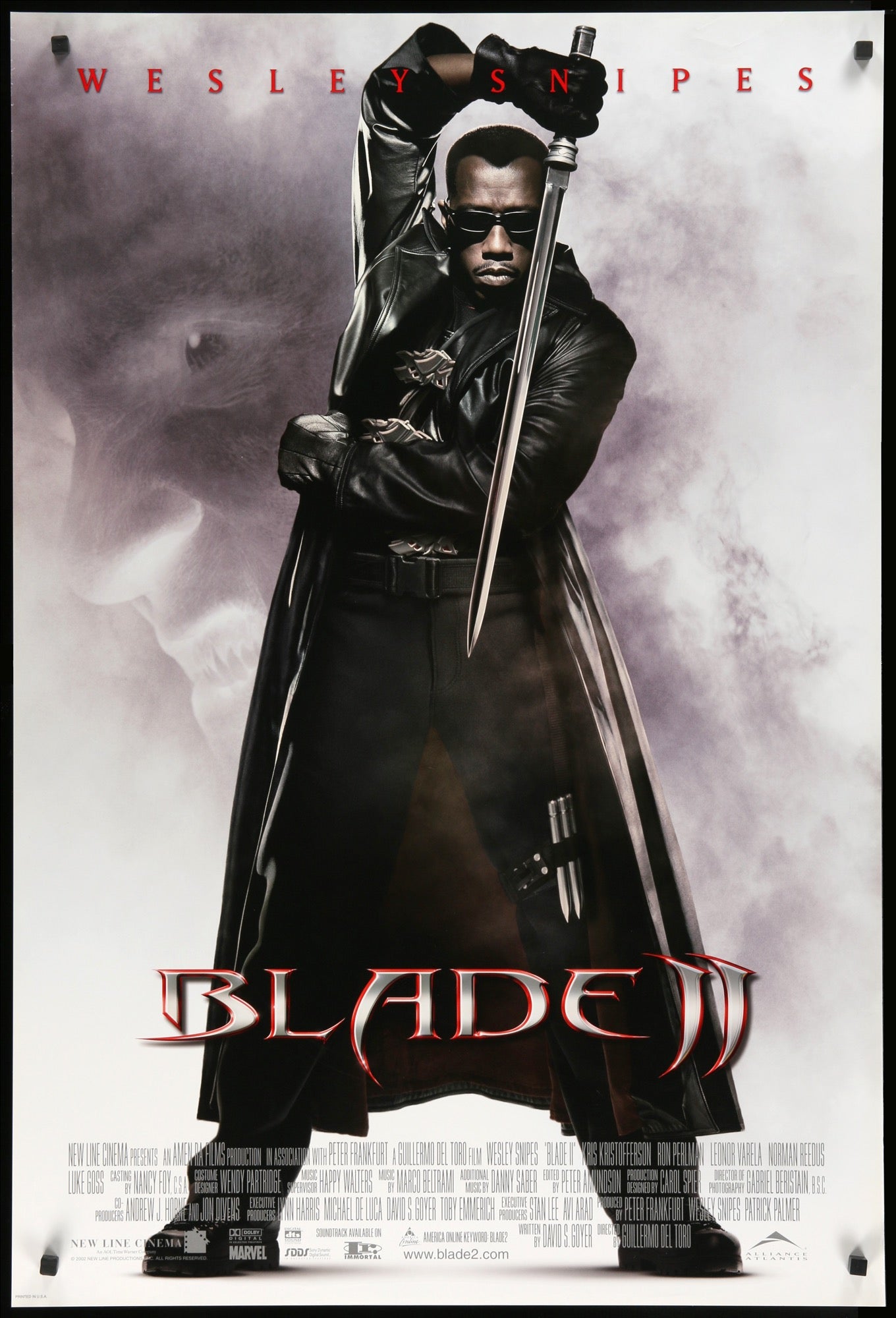 Blade II (2002) original movie poster for sale at Originalfilmart