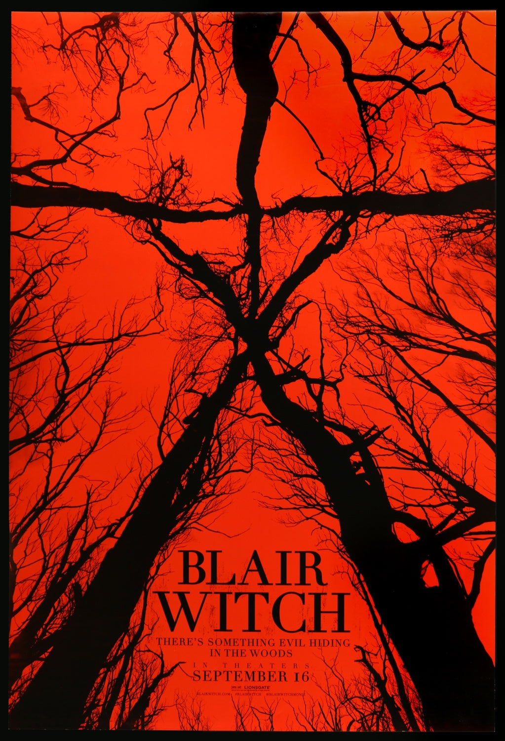 Blair Witch (2016) original movie poster for sale at Originalfilmart