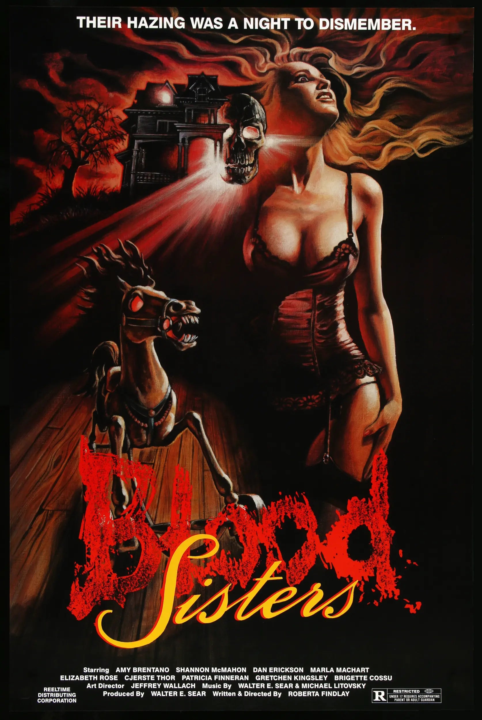 Blood Sisters (1987) original movie poster for sale at Originalfilmart