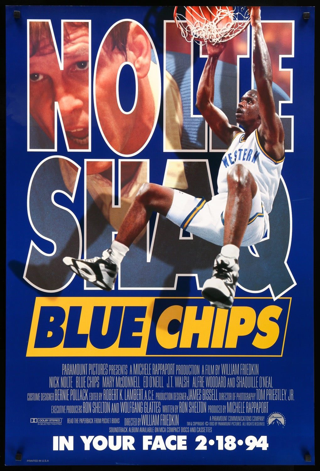 Blue Chips (1994) original movie poster for sale at Originalfilmart