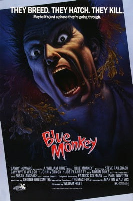 Blue Monkey (1987) original movie poster for sale at Originalfilmart
