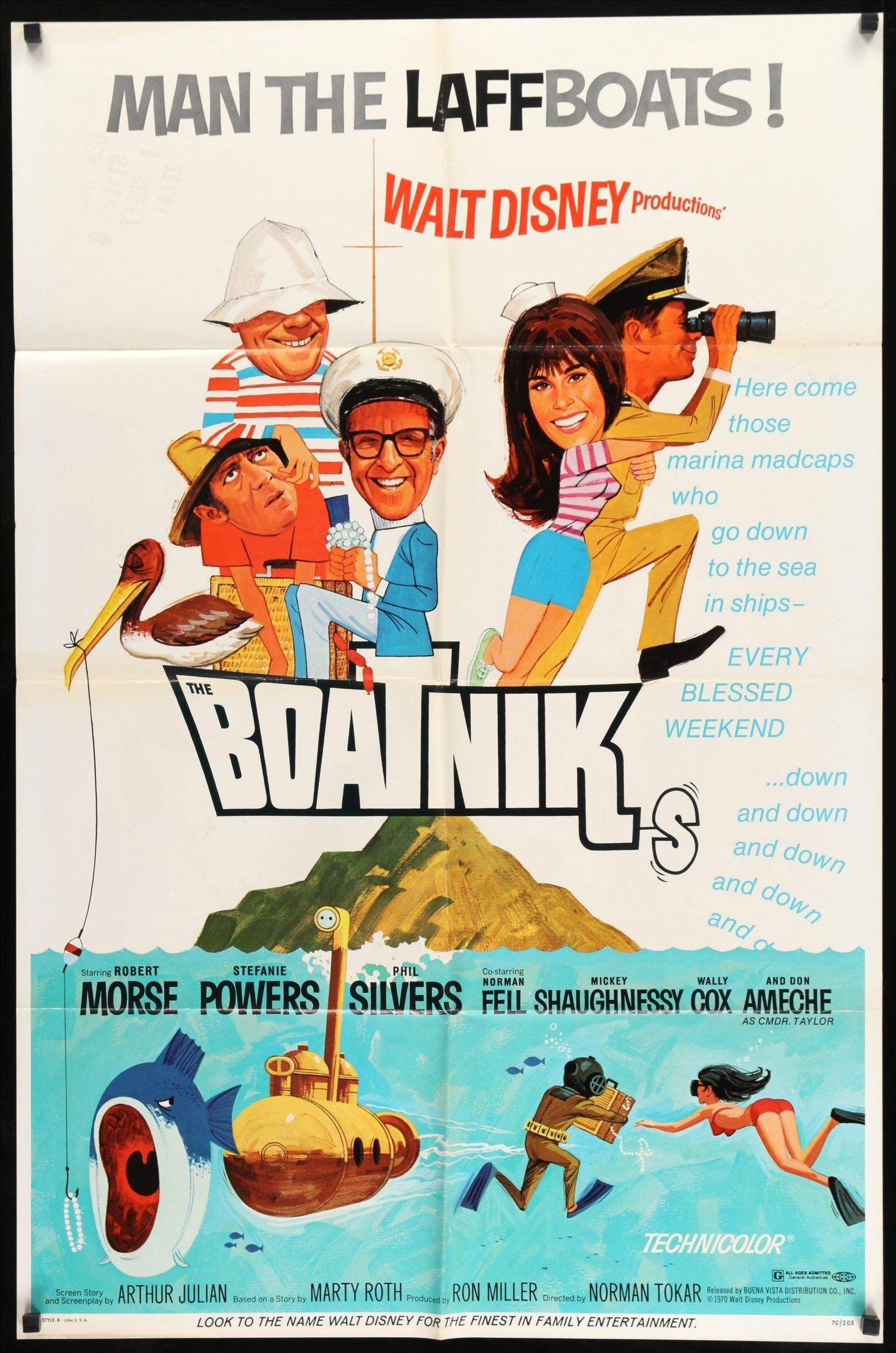 Boatniks (1970) original movie poster for sale at Originalfilmart