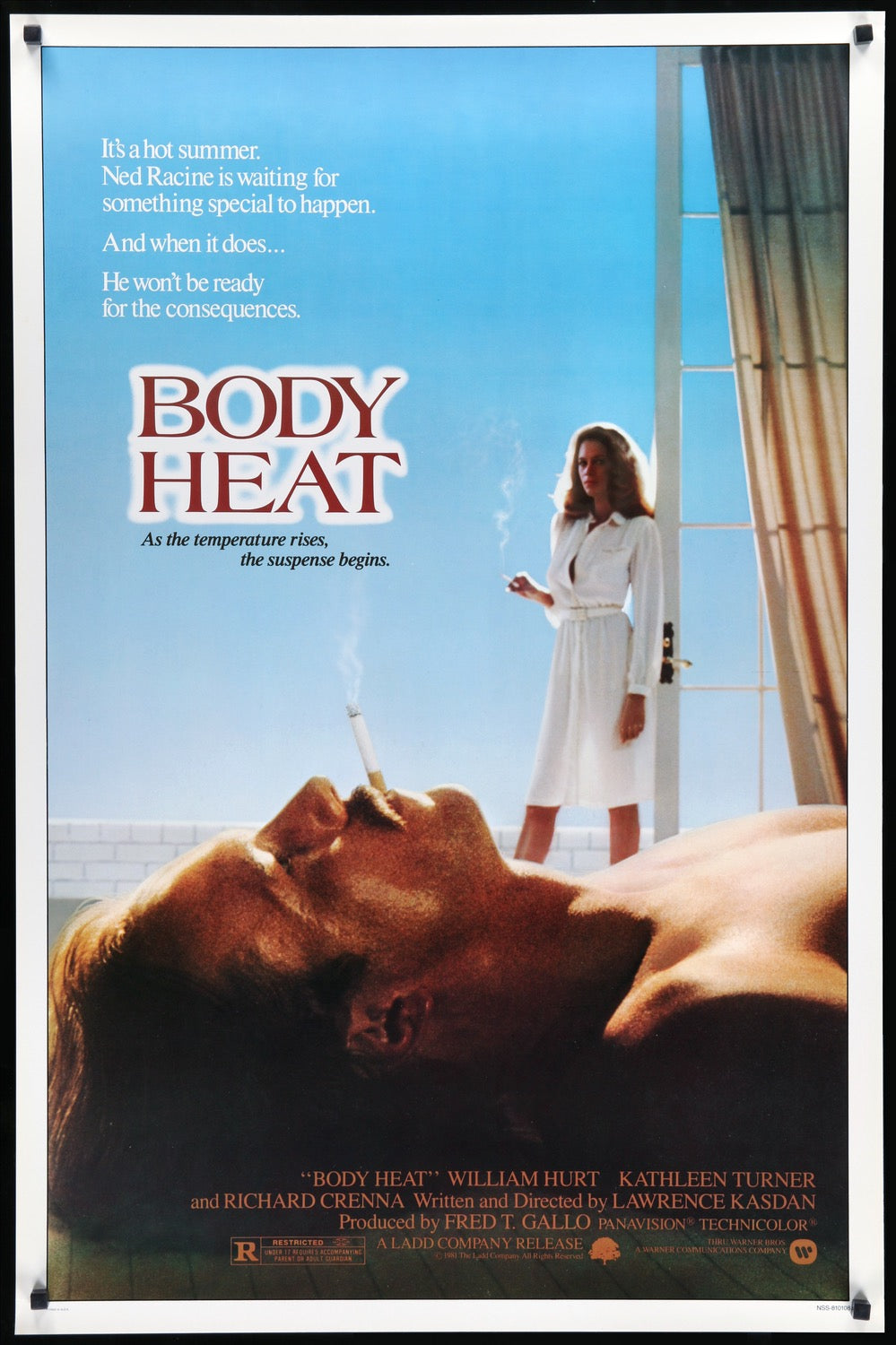 Body Heat (1981) original movie poster for sale at Originalfilmart