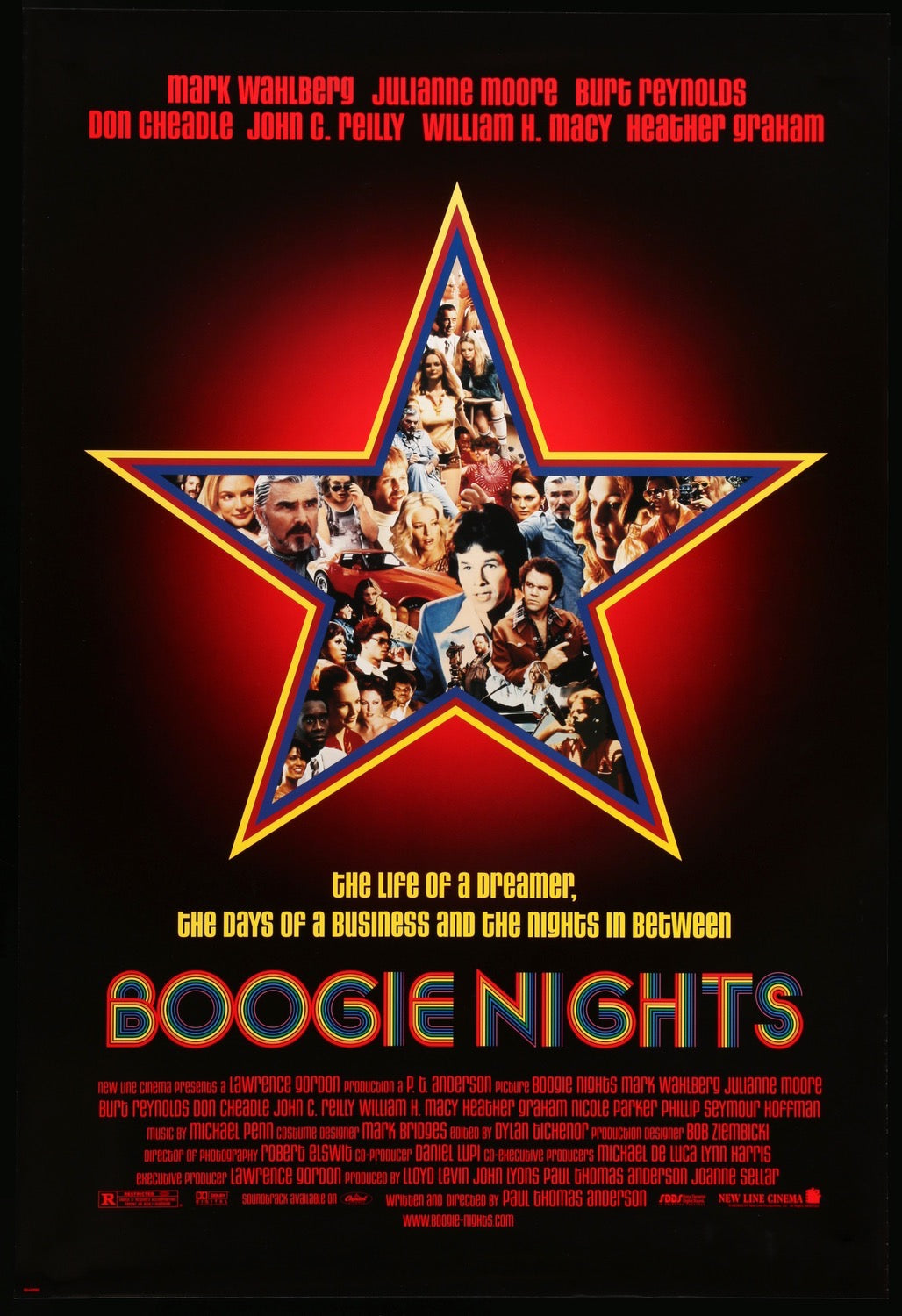 Boogie Nights (1997) original movie poster for sale at Originalfilmart